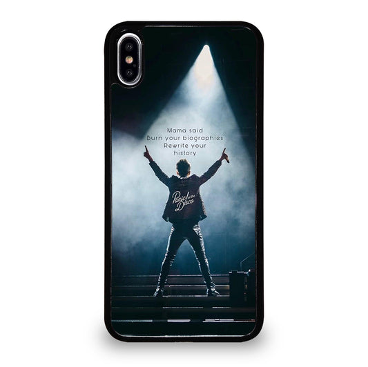 PANIC AT THE DISCO QUOTE iPhone XS Max Case Cover