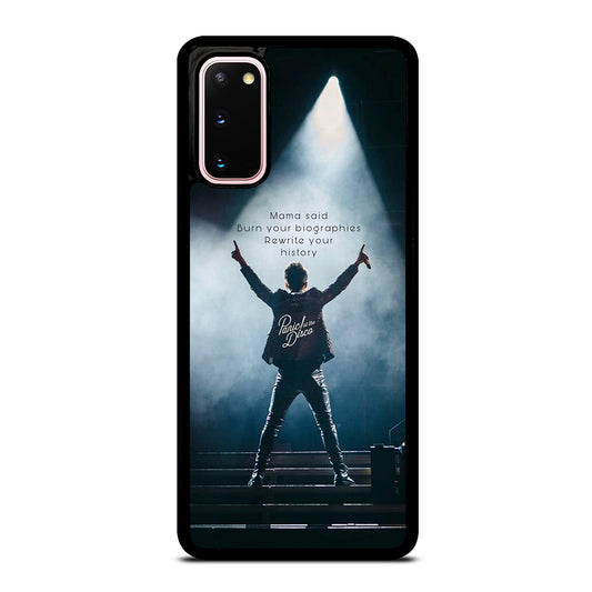 PANIC AT THE DISCO QUOTE Samsung Galaxy S20 Case Cover