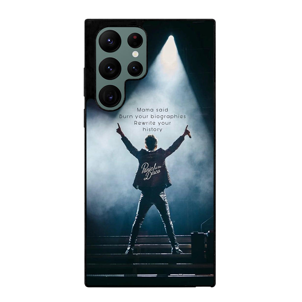 PANIC AT THE DISCO QUOTE Samsung Galaxy S22 Ultra Case Cover
