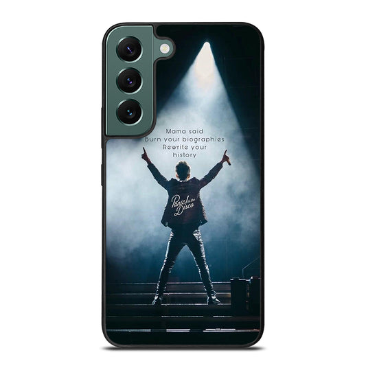 PANIC AT THE DISCO QUOTE Samsung Galaxy S22 Case Cover