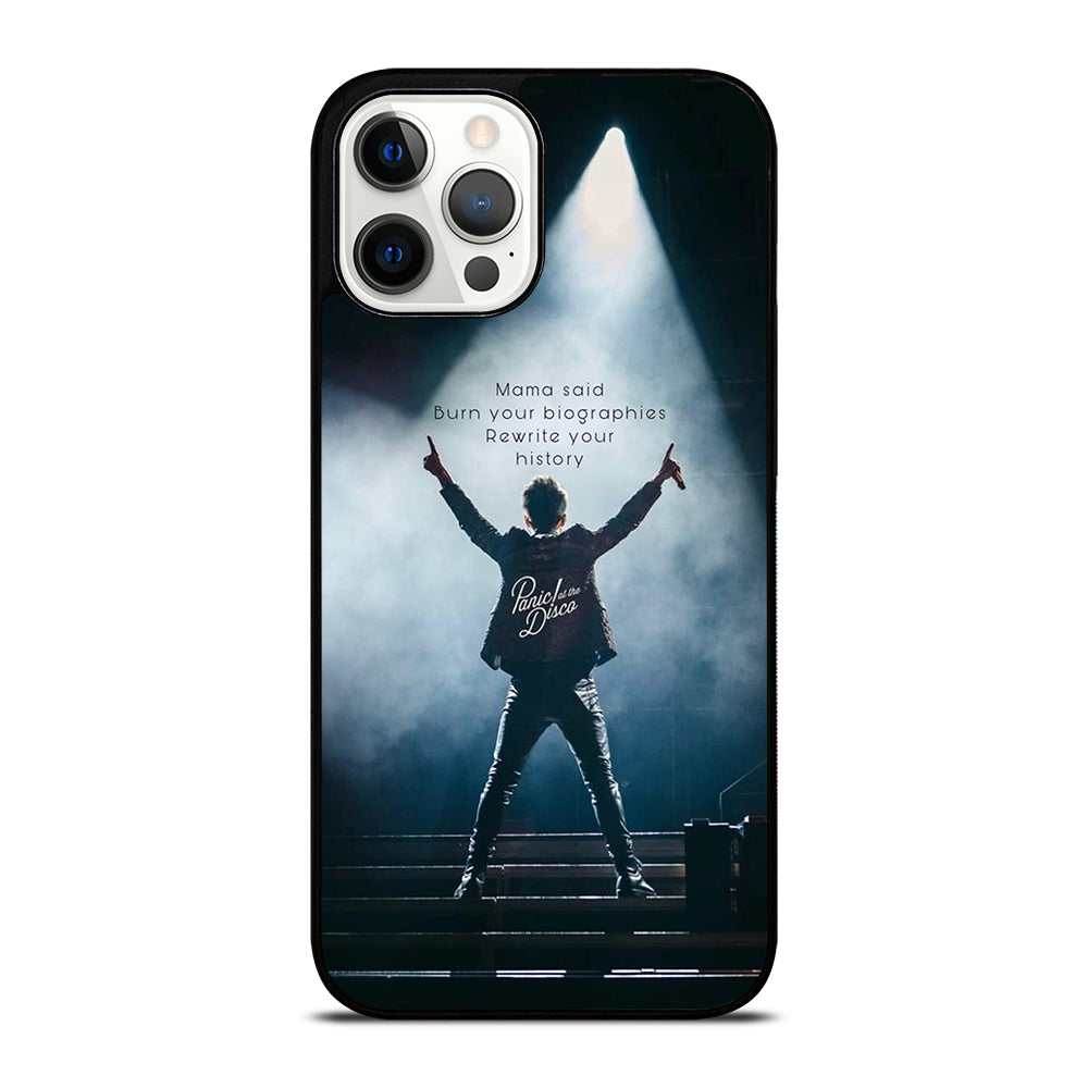 PANIC AT THE DISCO QUOTE iPhone 12 Pro Max Case Cover
