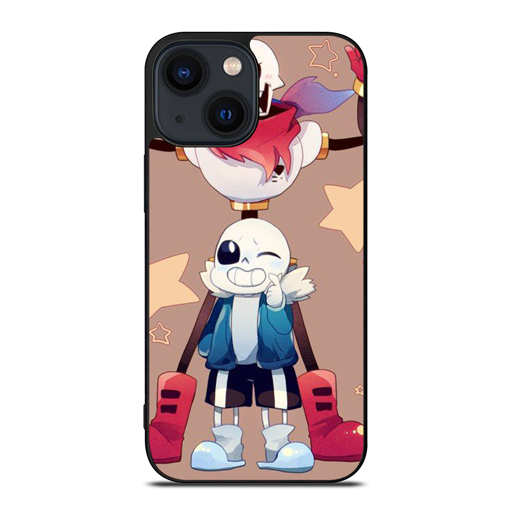PAPYRUS AND SANS UNDERTALE 2 iPhone 14 Plus Case Cover