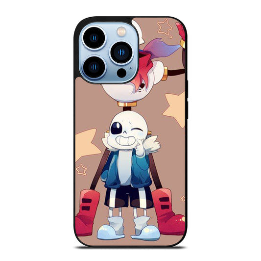 PAPYRUS AND SANS UNDERTALE 2 iPhone 13 Pro Max Case Cover