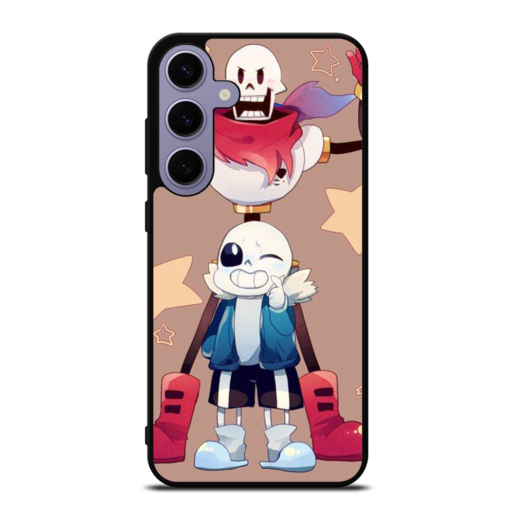 PAPYRUS AND SANS UNDERTALE 2 Samsung Galaxy S24 Plus Case Cover