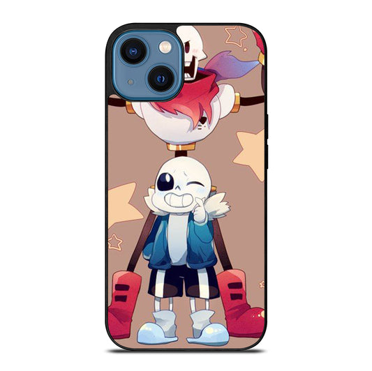 PAPYRUS AND SANS UNDERTALE 2 iPhone 14 Case Cover