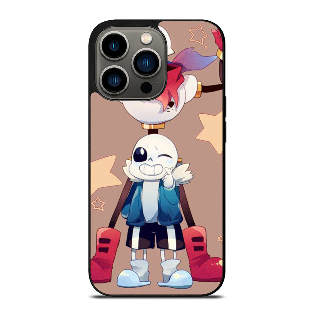 PAPYRUS AND SANS UNDERTALE 2 iPhone 13 Pro Case Cover