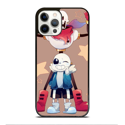 PAPYRUS AND SANS UNDERTALE 2 iPhone 12 Pro Case Cover