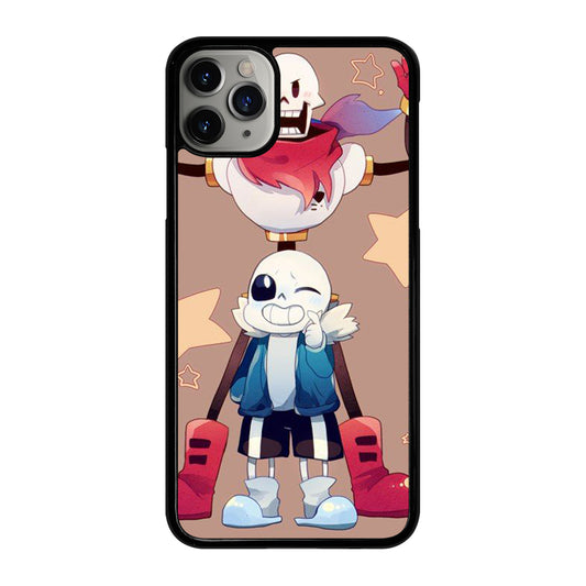 PAPYRUS AND SANS UNDERTALE 2 iPhone 11 Pro Max Case Cover