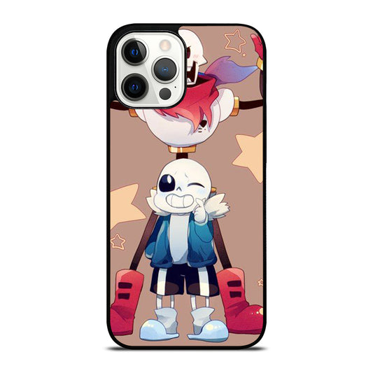 PAPYRUS AND SANS UNDERTALE 2 iPhone 12 Pro Max Case Cover