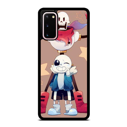 PAPYRUS AND SANS UNDERTALE 2 Samsung Galaxy S20 Case Cover