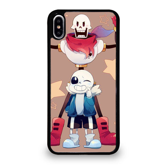 PAPYRUS AND SANS UNDERTALE 2 iPhone XS Max Case Cover