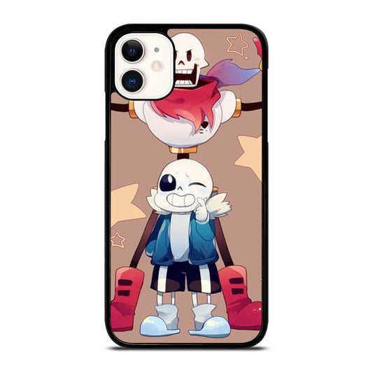 PAPYRUS AND SANS UNDERTALE 2 iPhone 11 Case Cover