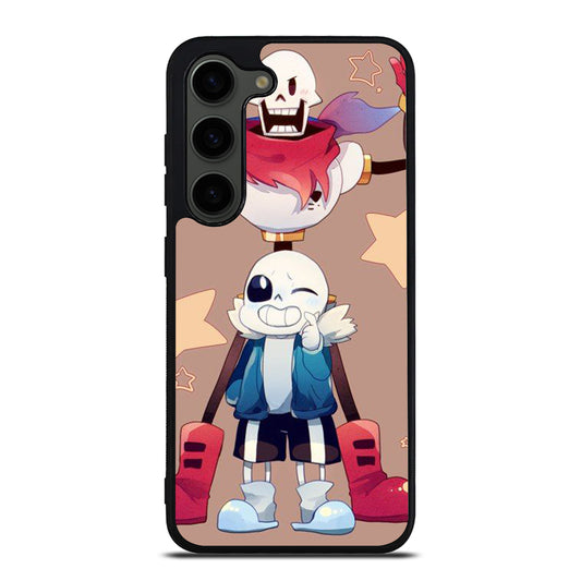 PAPYRUS AND SANS UNDERTALE 2 Samsung Galaxy S23 Plus Case Cover