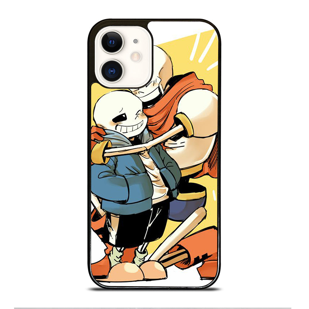 PAPYRUS AND SANS UNDERTALE 3 iPhone 12 Case Cover