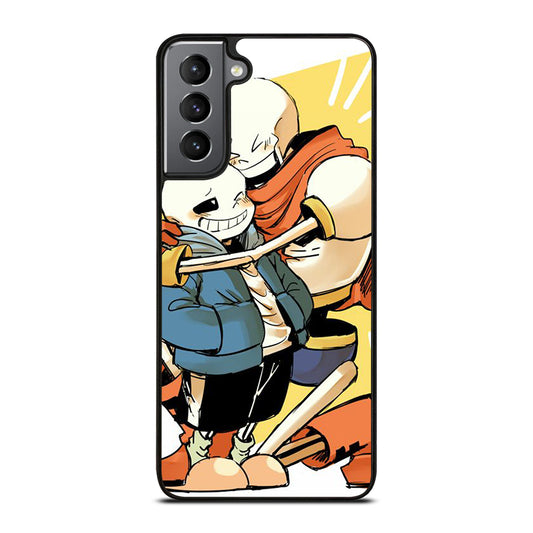 PAPYRUS AND SANS UNDERTALE 3 Samsung Galaxy S21 Plus Case Cover