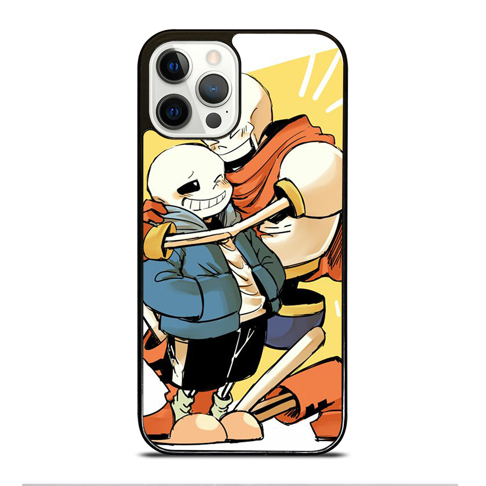 PAPYRUS AND SANS UNDERTALE 3 iPhone 12 Pro Case Cover