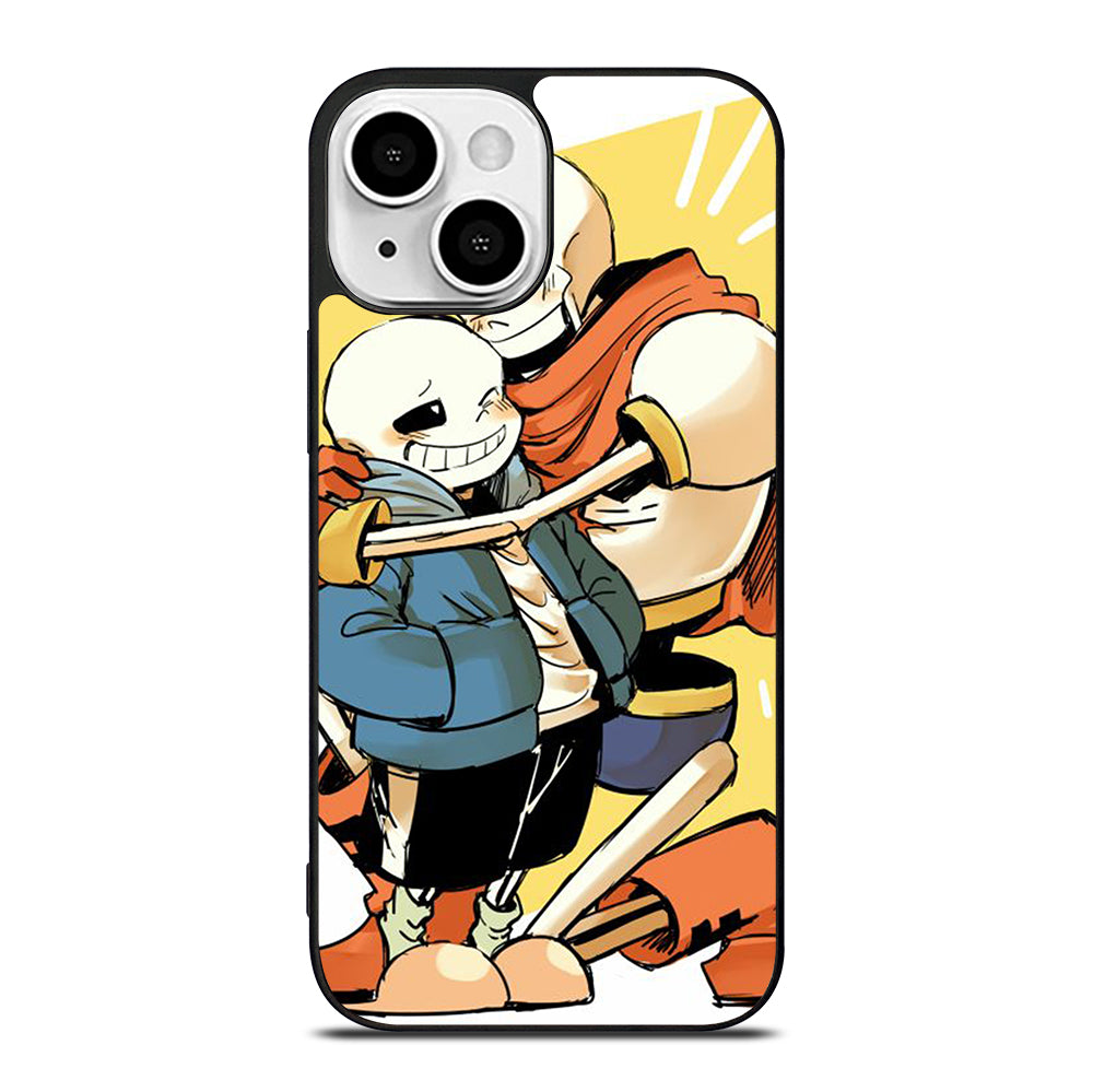 PAPYRUS AND SANS UNDERTALE 3 iPhone 13 Mini Case Cover