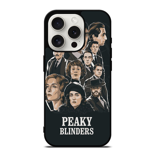 PEAKY BLINDERS ART CHARACTERS iPhone 15 Pro Case Cover