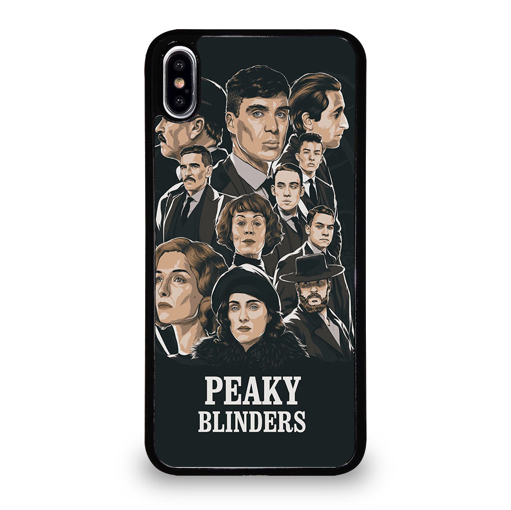 PEAKY BLINDERS ART CHARACTERS iPhone XS Max Case Cover