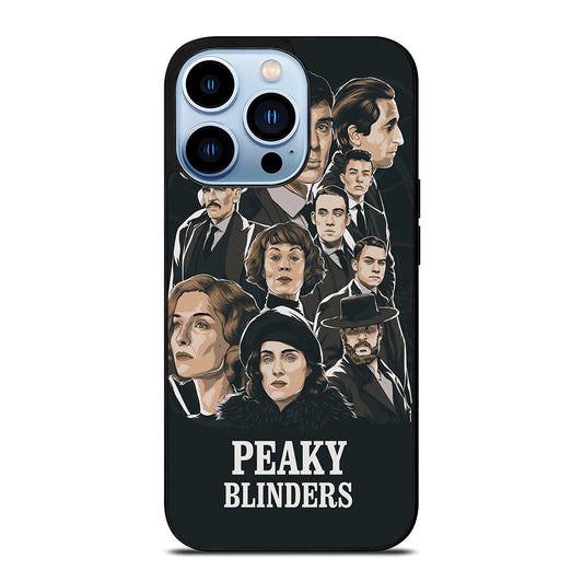 PEAKY BLINDERS ART CHARACTERS iPhone 13 Pro Max Case Cover