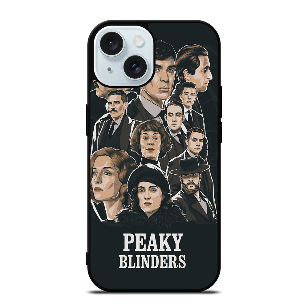 PEAKY BLINDERS ART CHARACTERS iPhone 15 Case Cover