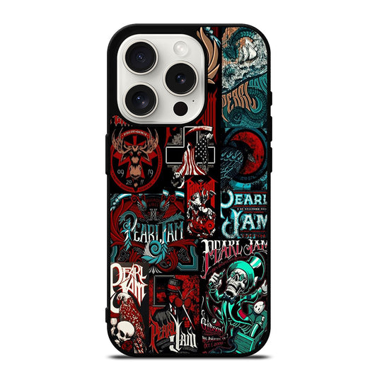 PEARL JAM ALBUM iPhone 15 Pro Case Cover