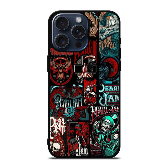 PEARL JAM ALBUM iPhone 15 Pro Max Case Cover