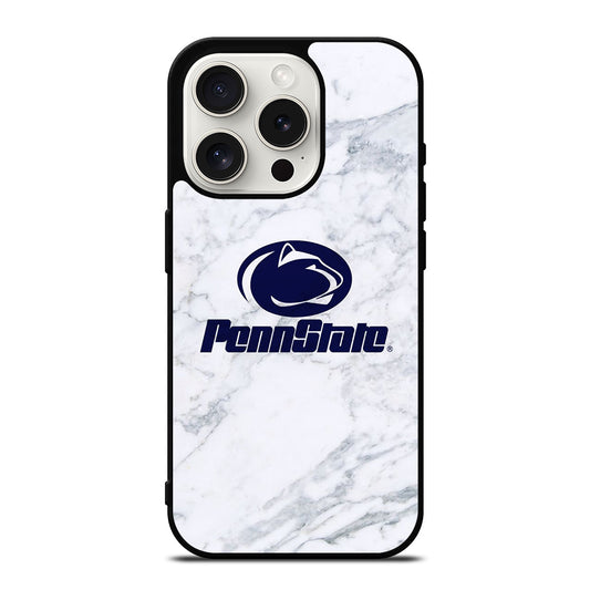 PENN STATE NITTANY LIONS MARBLE LOGO iPhone 15 Pro Case Cover