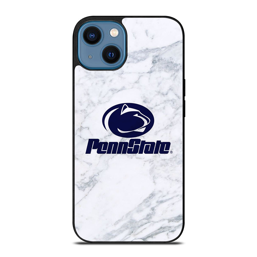 PENN STATE NITTANY LIONS MARBLE LOGO iPhone 14 Case Cover
