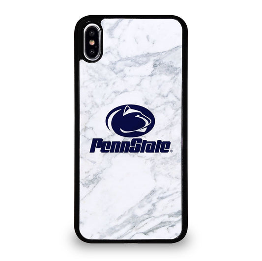 PENN STATE NITTANY LIONS MARBLE LOGO iPhone XS Max Case Cover