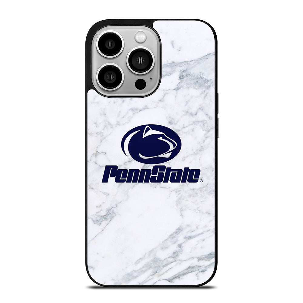 PENN STATE NITTANY LIONS MARBLE LOGO iPhone 14 Pro Case Cover