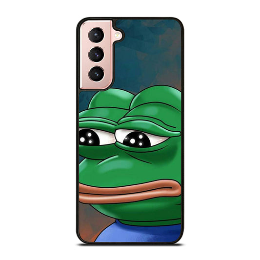 PEPE THE SMUG FROG ART Samsung Galaxy S21 Case Cover
