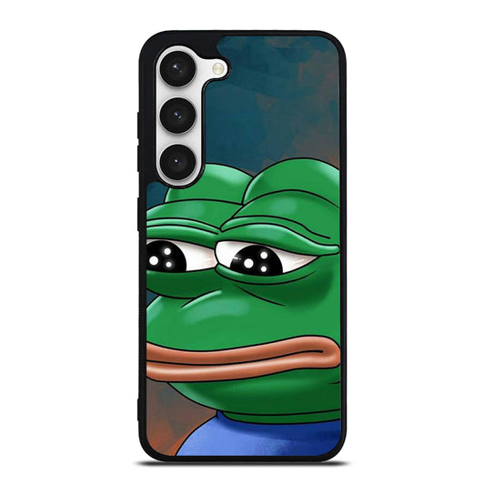 PEPE THE SMUG FROG ART Samsung Galaxy S23 Case Cover