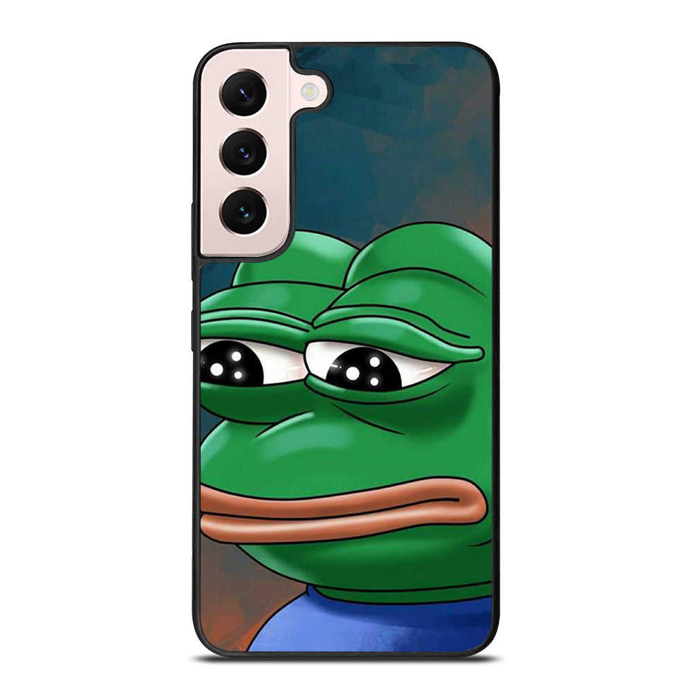 PEPE THE SMUG FROG ART Samsung Galaxy S22 Plus Case Cover