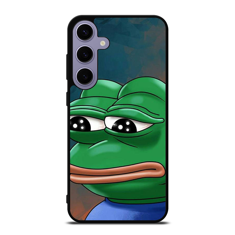 PEPE THE SMUG FROG ART Samsung Galaxy S24 Plus Case Cover