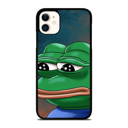 PEPE THE SMUG FROG ART iPhone 11 Case Cover