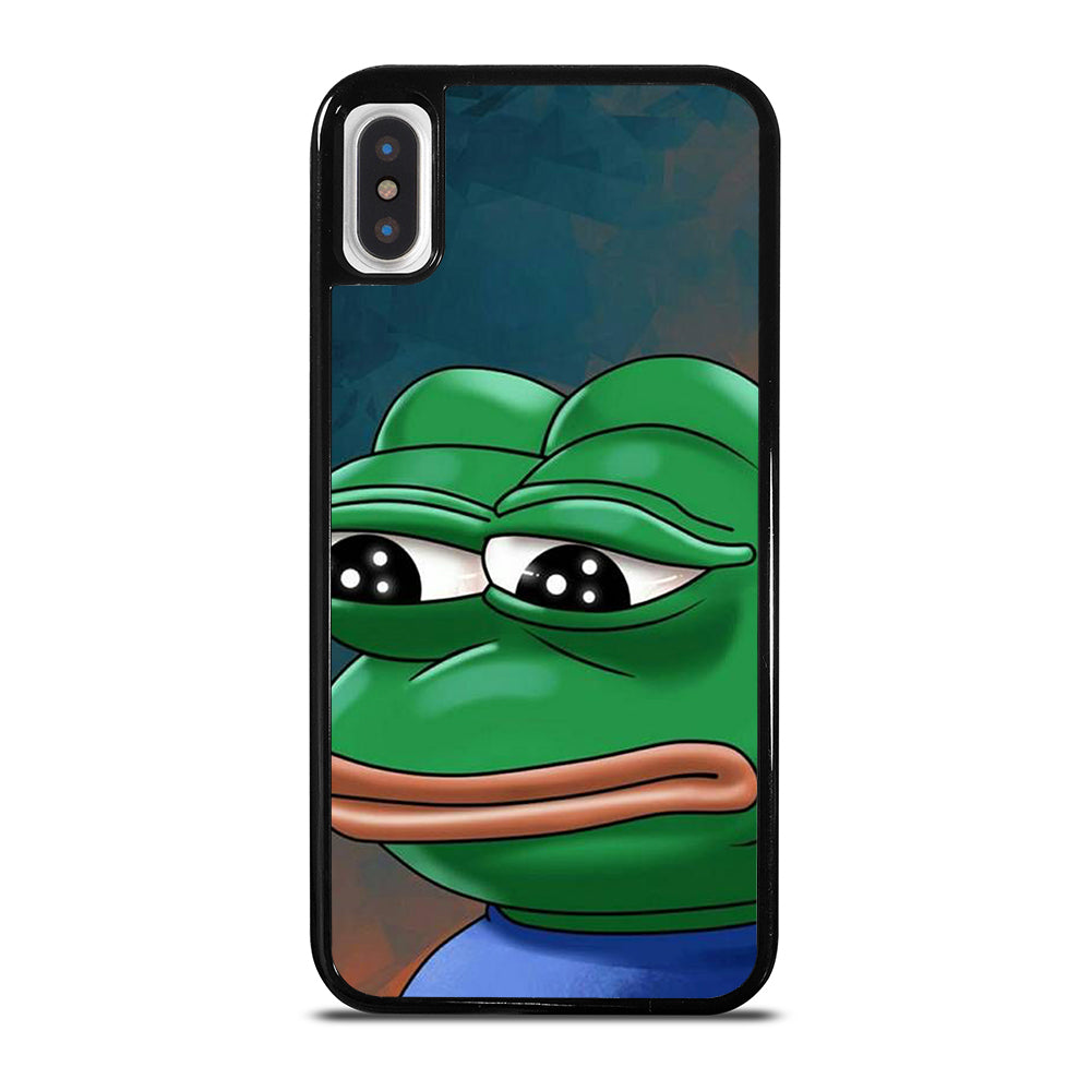 PEPE THE SMUG FROG ART iPhone X / XS Case Cover