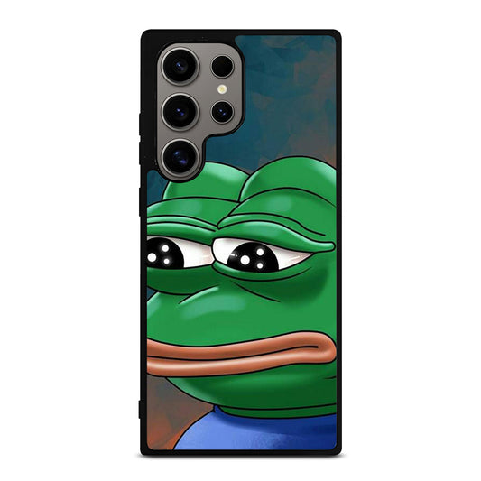 PEPE THE SMUG FROG ART Samsung Galaxy S24 Ultra Case Cover