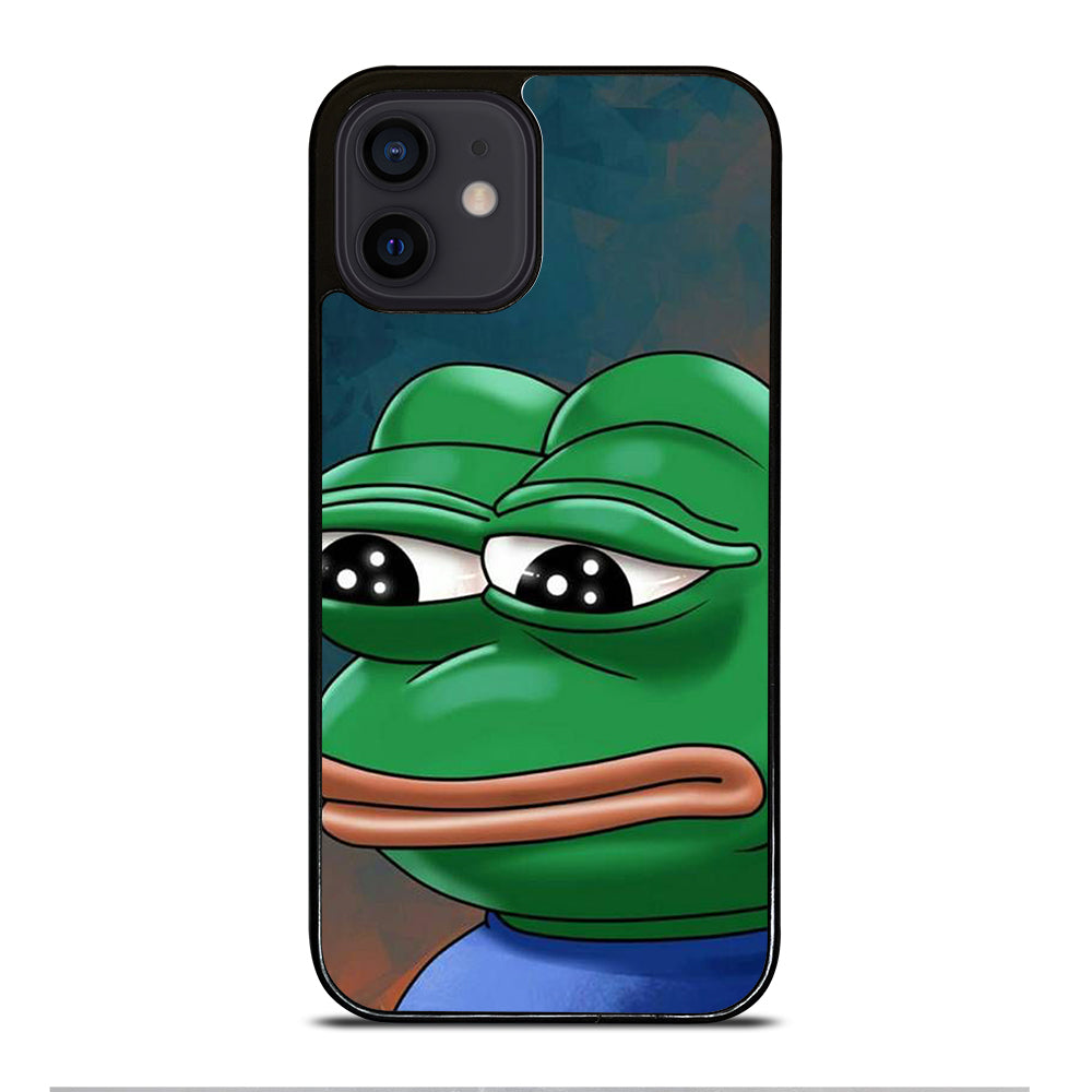 PEPE THE SMUG FROG ART iPhone 12 Mini Case Cover