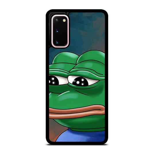 PEPE THE SMUG FROG ART Samsung Galaxy S20 Case Cover