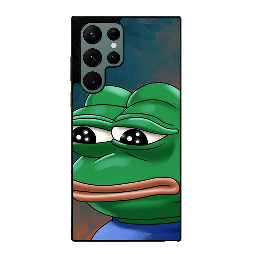 PEPE THE SMUG FROG ART Samsung Galaxy S22 Ultra Case Cover