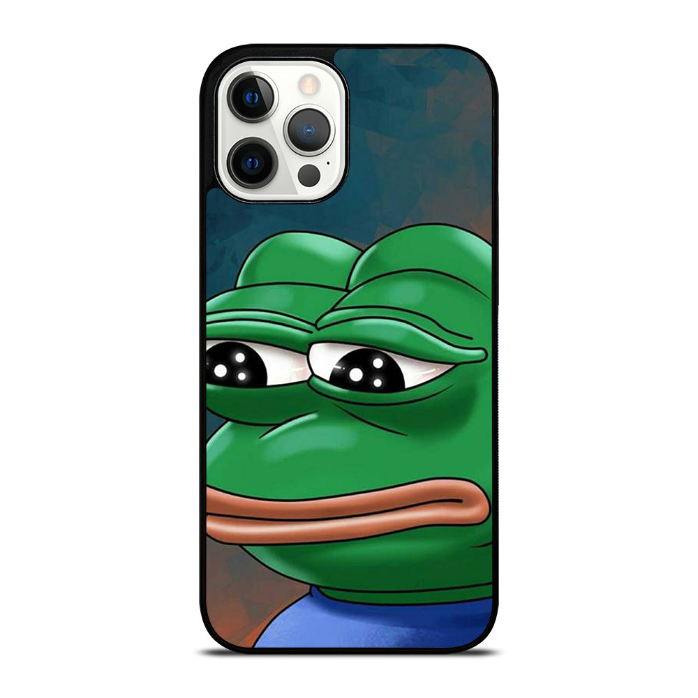 PEPE THE SMUG FROG ART iPhone 12 Pro Max Case Cover