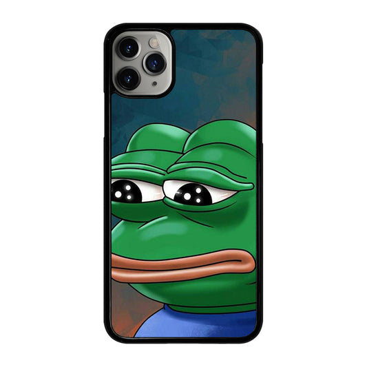 PEPE THE SMUG FROG ART iPhone 11 Pro Max Case Cover
