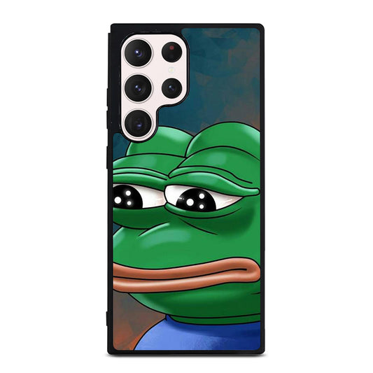 PEPE THE SMUG FROG ART Samsung Galaxy S23 Ultra Case Cover