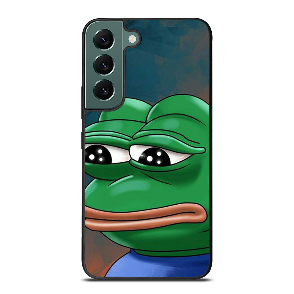 PEPE THE SMUG FROG ART Samsung Galaxy S22 Case Cover