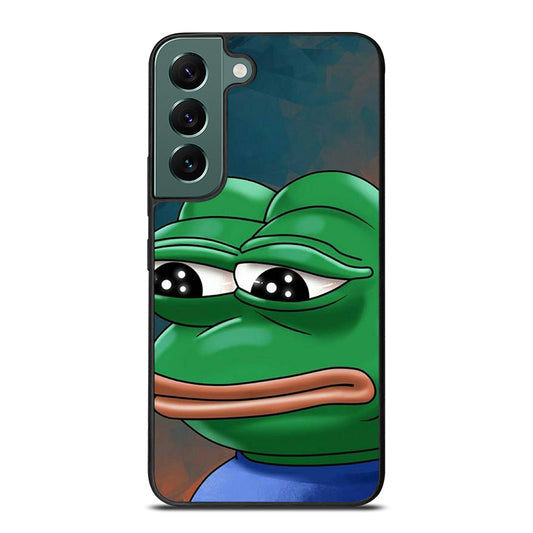 PEPE THE SMUG FROG ART Samsung Galaxy S22 Case Cover