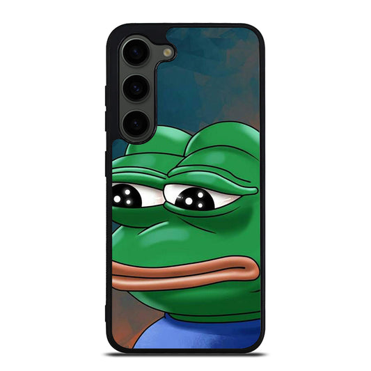 PEPE THE SMUG FROG ART Samsung Galaxy S23 Plus Case Cover
