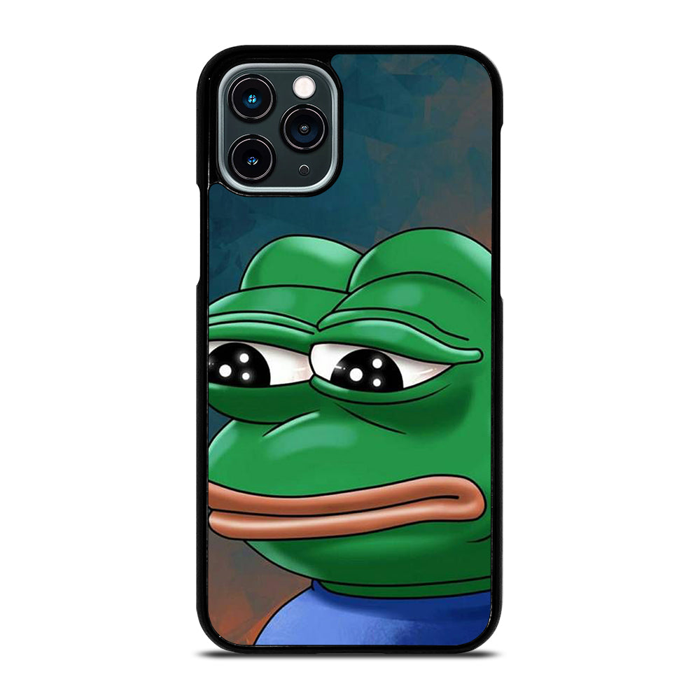 PEPE THE SMUG FROG ART iPhone 11 Pro Case Cover