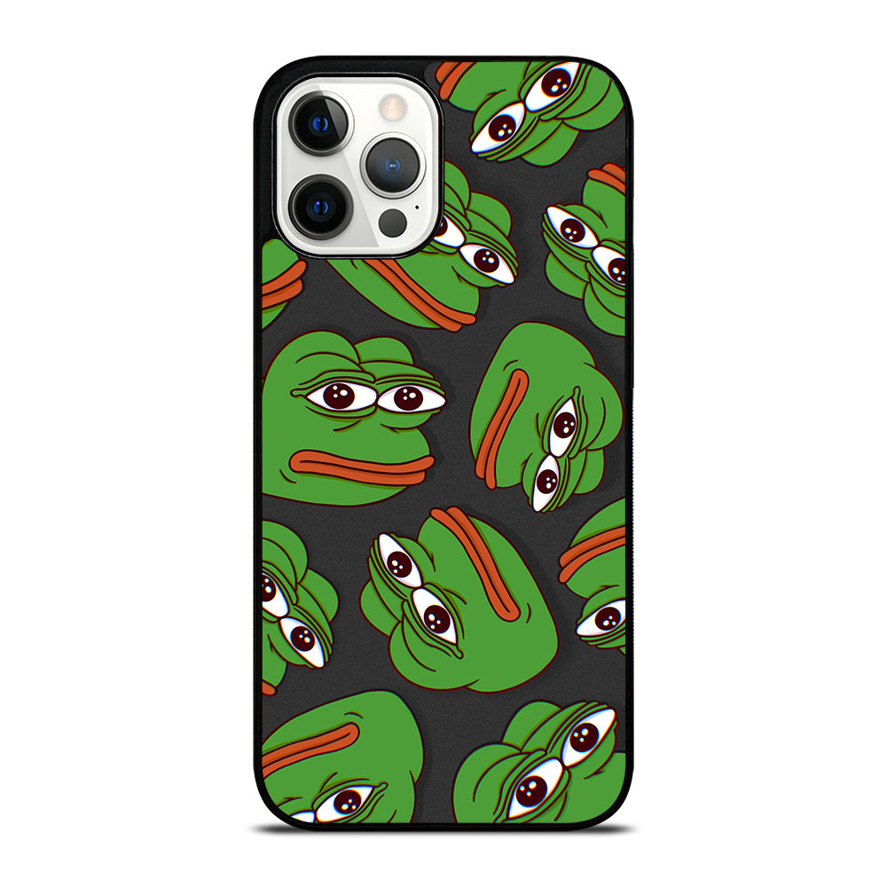 PEPE THE SMUG FROG PATTERN 2 iPhone 12 Pro Max Case Cover