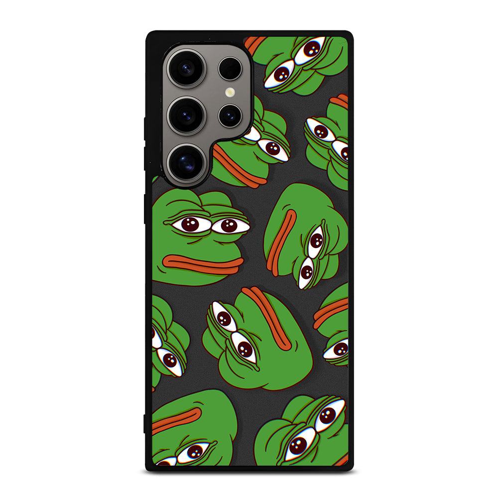 PEPE THE SMUG FROG PATTERN 2 Samsung Galaxy S24 Ultra Case Cover